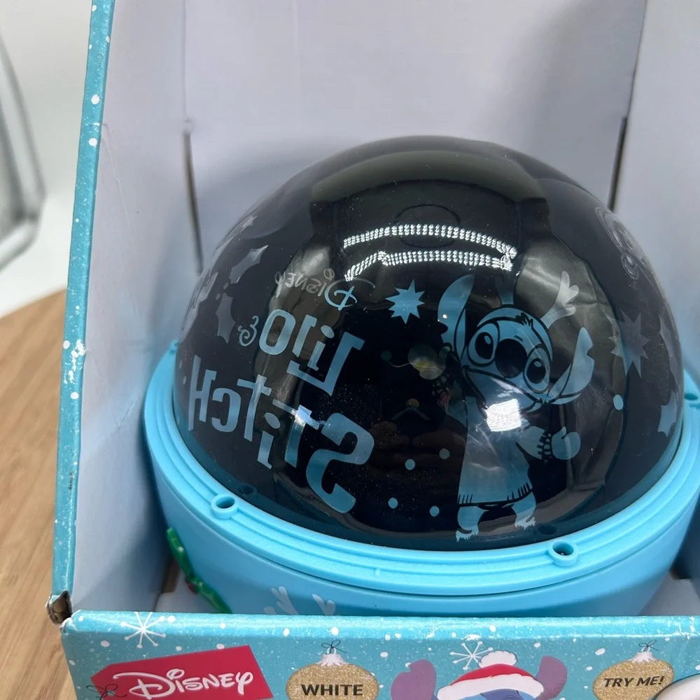 Lilo & Stitch Christmas Lightshow Projector Tabletop‎ Shadow Lights Holiday New